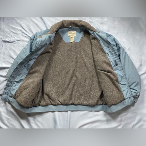 LL Bean Powder Blue Ski Jacket - Picture 5 of 7